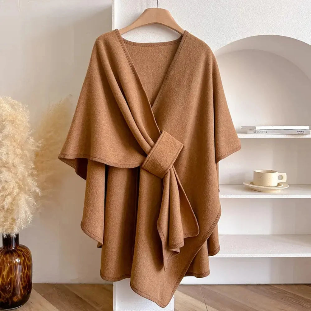 Shawl Coat | Windproof & Lightweight Soft Acrylic