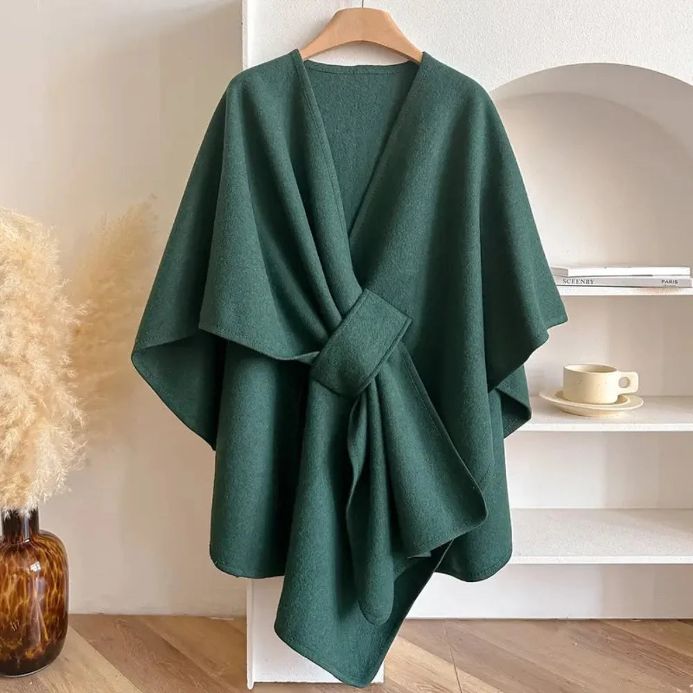 Shawl Coat | Windproof & Lightweight Soft Acrylic
