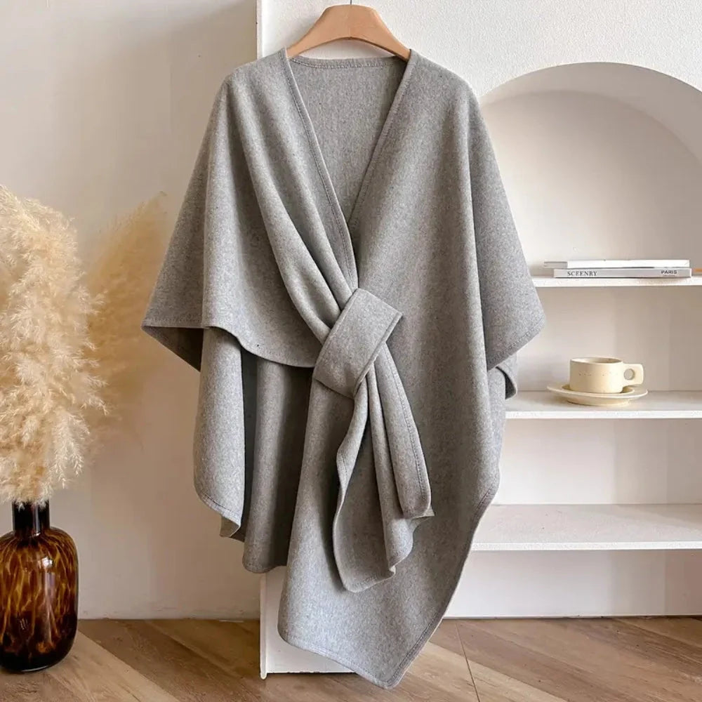 Shawl Coat | Windproof & Lightweight Soft Acrylic