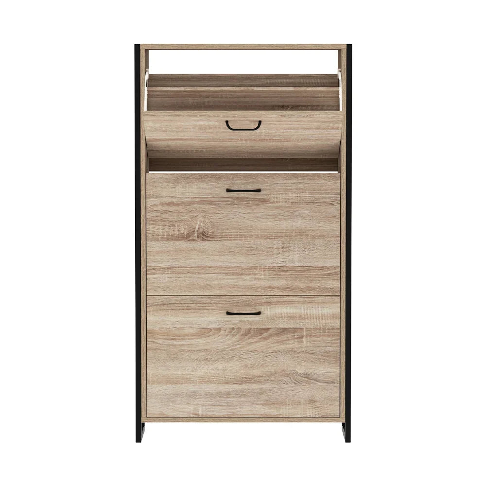 Shoe Cabinet | 24-Pair Capacity & Adjustable Shelves