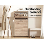 Shoe Cabinet | 24-Pair Capacity & Adjustable Shelves