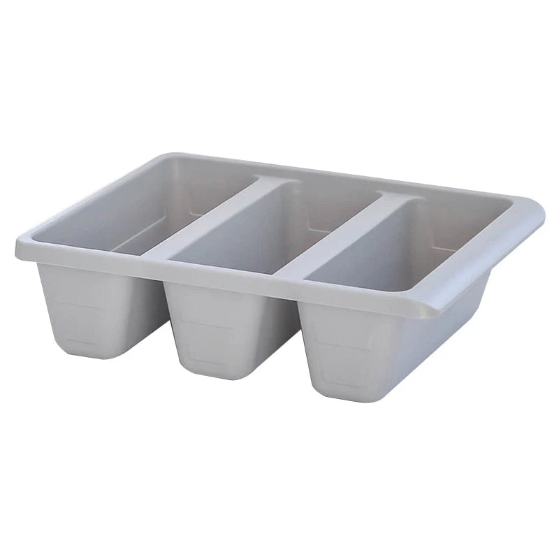 Shoe Organizer | 3-Section Grooved Upright & Space-Saving | 31.5 x 24 x 9 cm