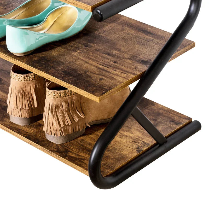 Shoe Rack | Compact Space-Saving & Durable | With Mounting Hardware