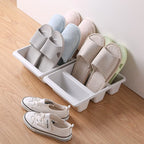 Shoe Storage Box | Upright Groove Design & Eco-Friendly PP | 31.5 x 24 x 9 cm