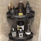 Shower Caddy | Curved Matte Aluminium & Self-Adhesive | Holds Up To 50 kg