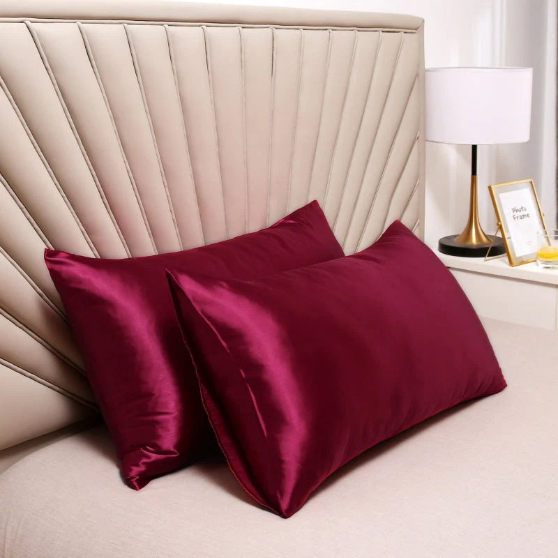 Silk Pillowcase | 22 Momme Mulberry Silk & Hypoallergenic | Hidden Zipper
