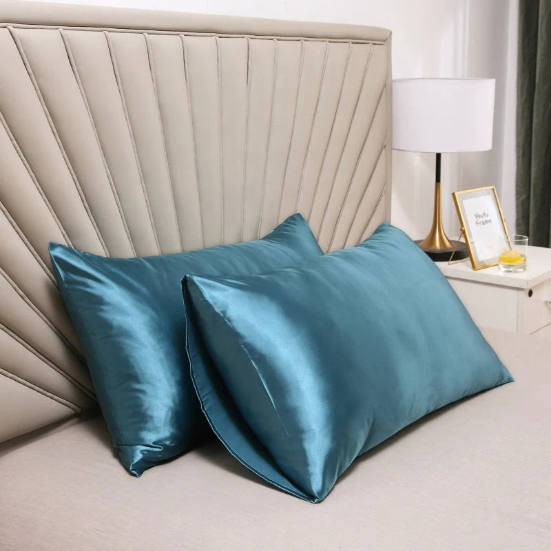 Silk Pillowcase | 22 Momme Mulberry Silk & Hypoallergenic | Hidden Zipper