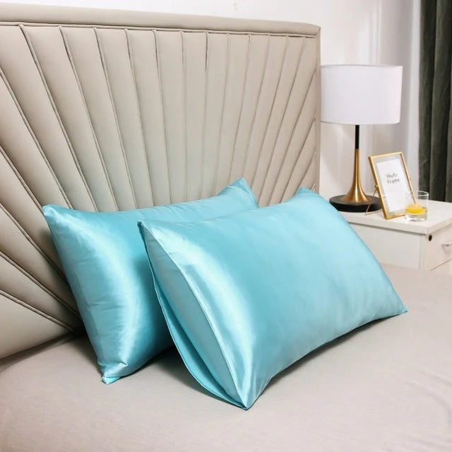 Silk Pillowcase | 22 Momme Mulberry Silk & Hypoallergenic | Hidden Zipper