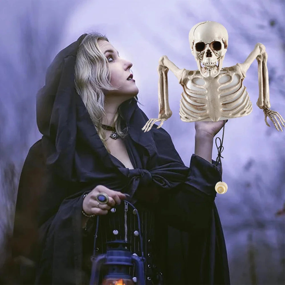 Skeleton Head | Glowing & Battery-Operated