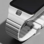 Smartwatch | Large Rectangular Touchscreen & Lightweight Silicone Strap