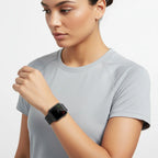 Smartwatch | Large Rectangular Touchscreen & Lightweight Silicone Strap