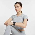 Smartwatch | Large Rectangular Touchscreen & Lightweight Silicone Strap