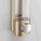 Soap Dispenser | Wall-Mounted Retro Glass | Metal Pump