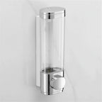 Soap Dispenser | Wall-Mounted Retro Glass | Metal Pump