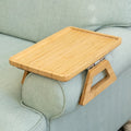 Sofa Armrest Tray | Adjustable Fit & Non-Slip | Fits Up To 35.5 cm