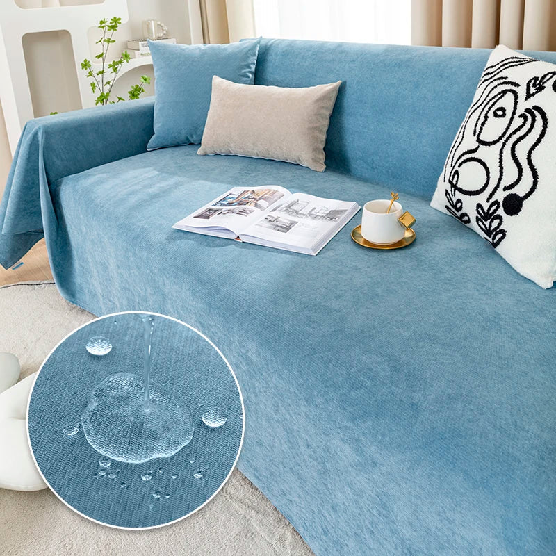 Sofa Cover | Dust & Scratch-Resistant & Water-Repellent | Multiple Sizes