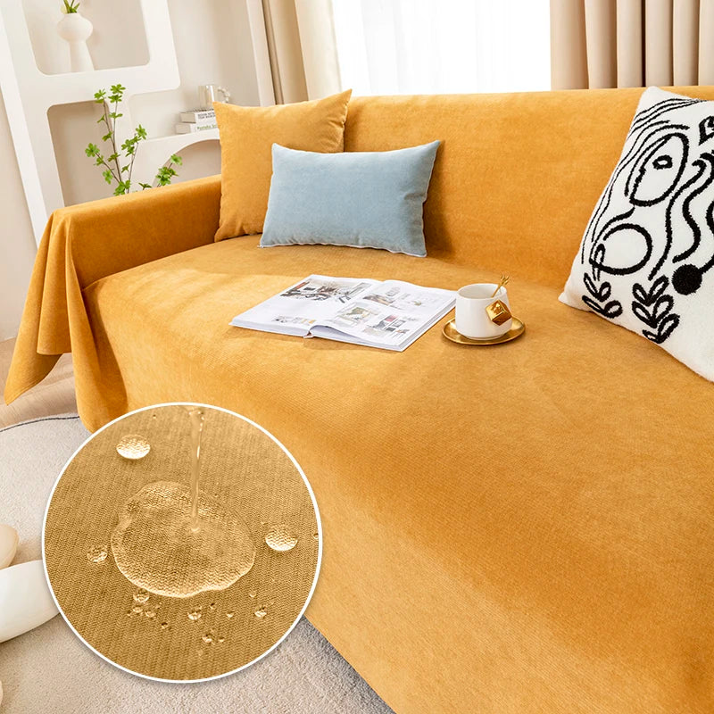 Sofa Cover | Dust & Scratch-Resistant & Water-Repellent | Multiple Sizes