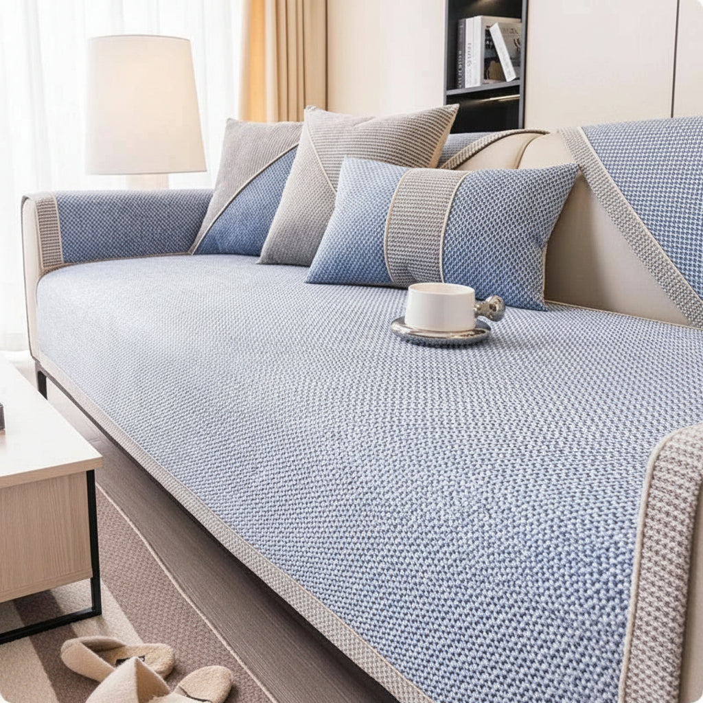 Sofa Cover with Non-Slip Backing