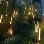 Solar Garden Light | Reed-Shaped & Weatherproof | Set of 6