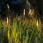 Solar Garden Light | Reed-Shaped & Weatherproof | Set of 6