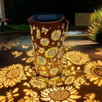 Solar Lantern | Tree Pattern Projection & IP55 Waterproof