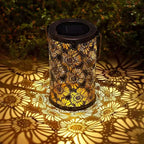 Solar Lantern | Tree Pattern Projection & IP55 Waterproof