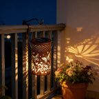 Solar Lantern | Tree Pattern Projection & IP55 Waterproof