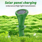 Solar-Powered Vibrating Mole Repeller