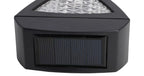 Solar Wall Lamp | Egyptian Pattern Glass & IP65 Waterproof