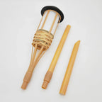 Solargartenfackeln | Flackernde Flamme & Solarenergie | 5er Set