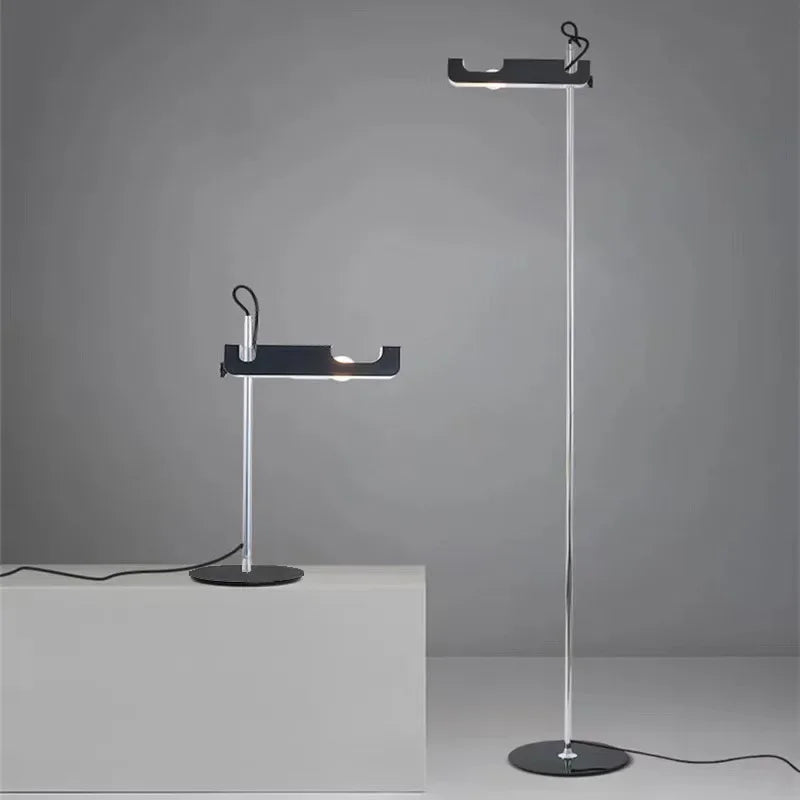 Spider Lamp | Slim Aluminum Frame & Adjustable Head | Table & Floor