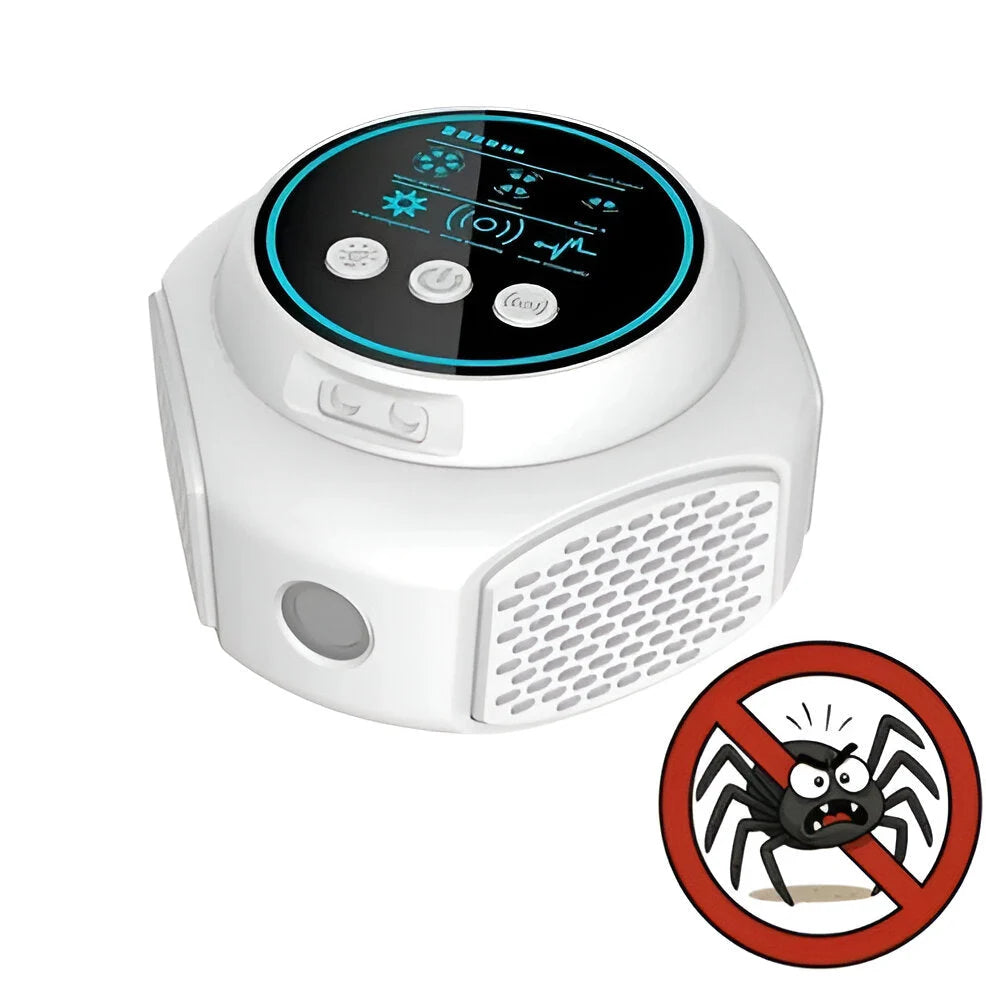 Spider Repeller | Ultrasonic & Silent Plug-In | Up to 3,200 Sq Ft