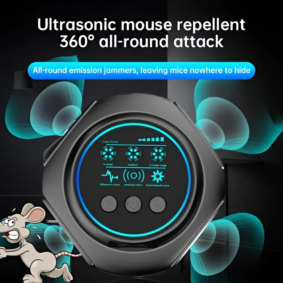 Spider Repeller | Ultrasonic & Silent Plug-In | Up to 3,200 Sq Ft