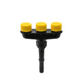 Sprinkler Nozzle | Wide Coverage & Fits 1"/1.2" Hoses