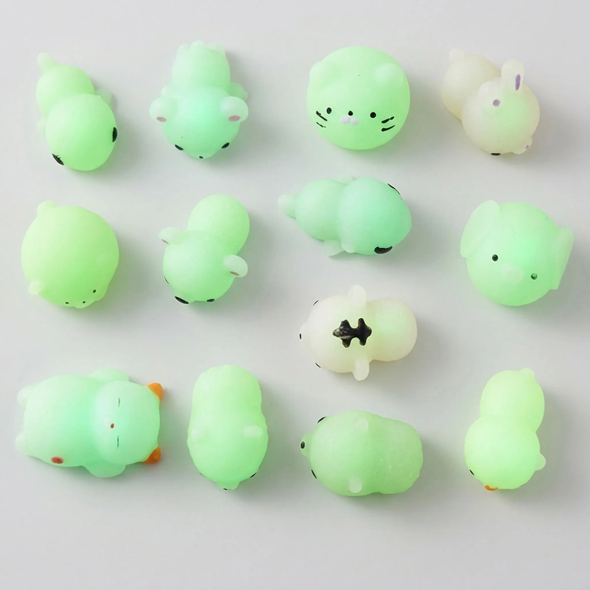 Squishy Toy | Glow-In-The-Dark Soft & Squeezable | Pocket-Sized