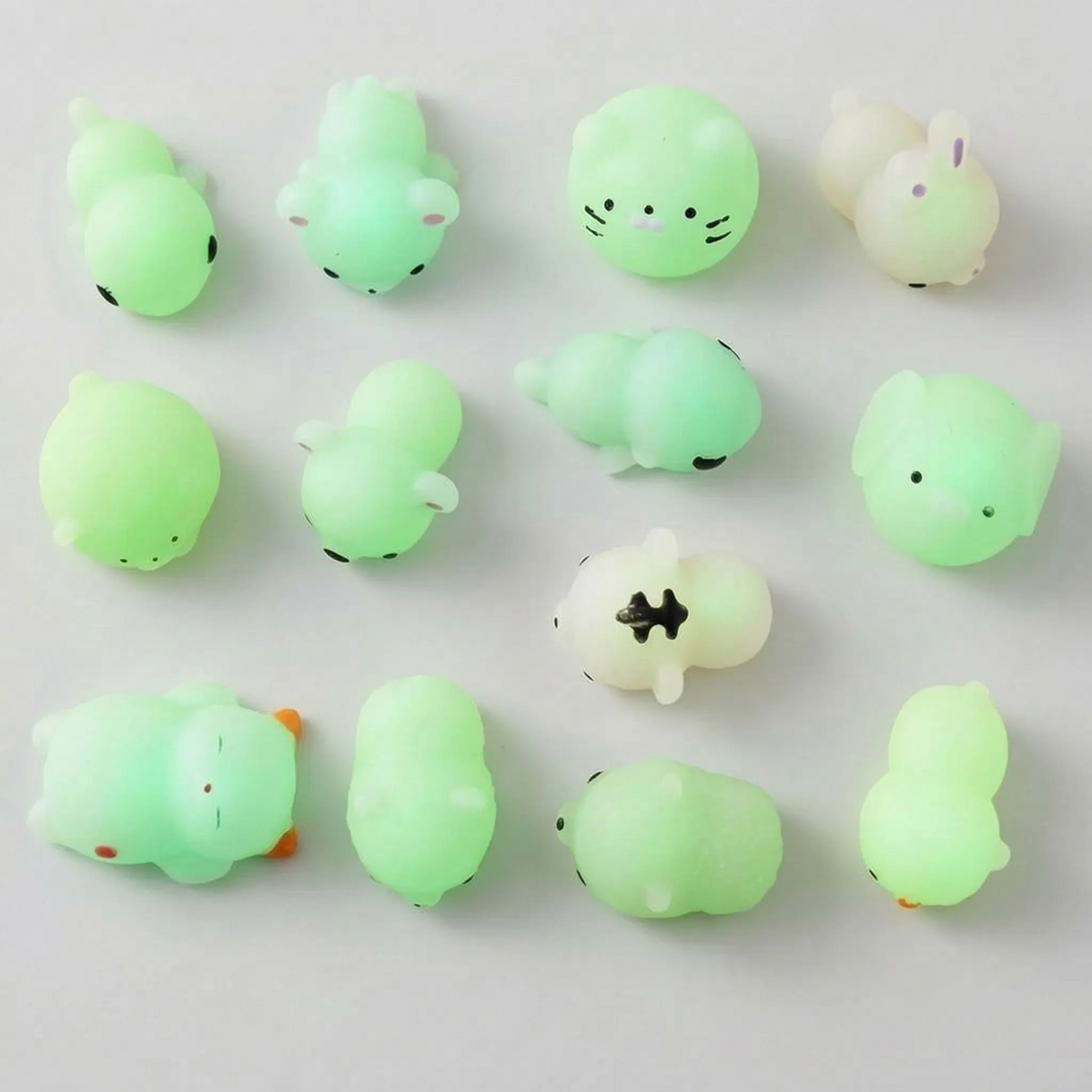 Squishy Toy | Glow-In-The-Dark Soft & Squeezable | Pocket-Sized