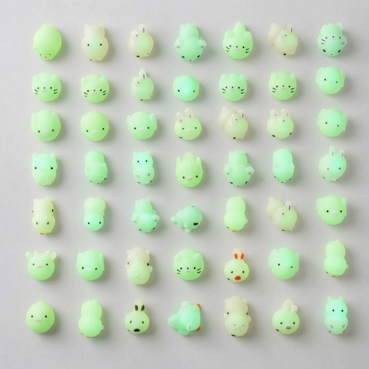 Squishy Toy | Glow-In-The-Dark Soft & Squeezable | Pocket-Sized