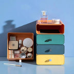 Stackable Storage Boxes | Shallow Pull-Out Drawer & Tray Top