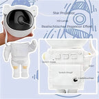 Star Projector Lamp | Astronaut-Shaped 360° Rotating RGB LED