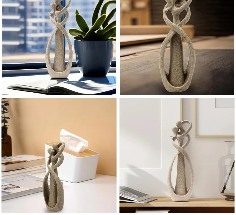 Statue | Abstract & Elegant Design | Sand Color