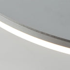 Stehlampe | Natürlicher Holz-Tischregal | 3-Farben LED