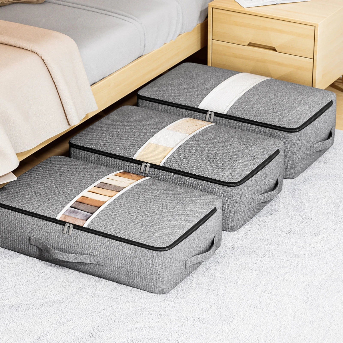 Storage Bag | Dust-Resistant Cationic Fabric & Transparent Window | Foldable