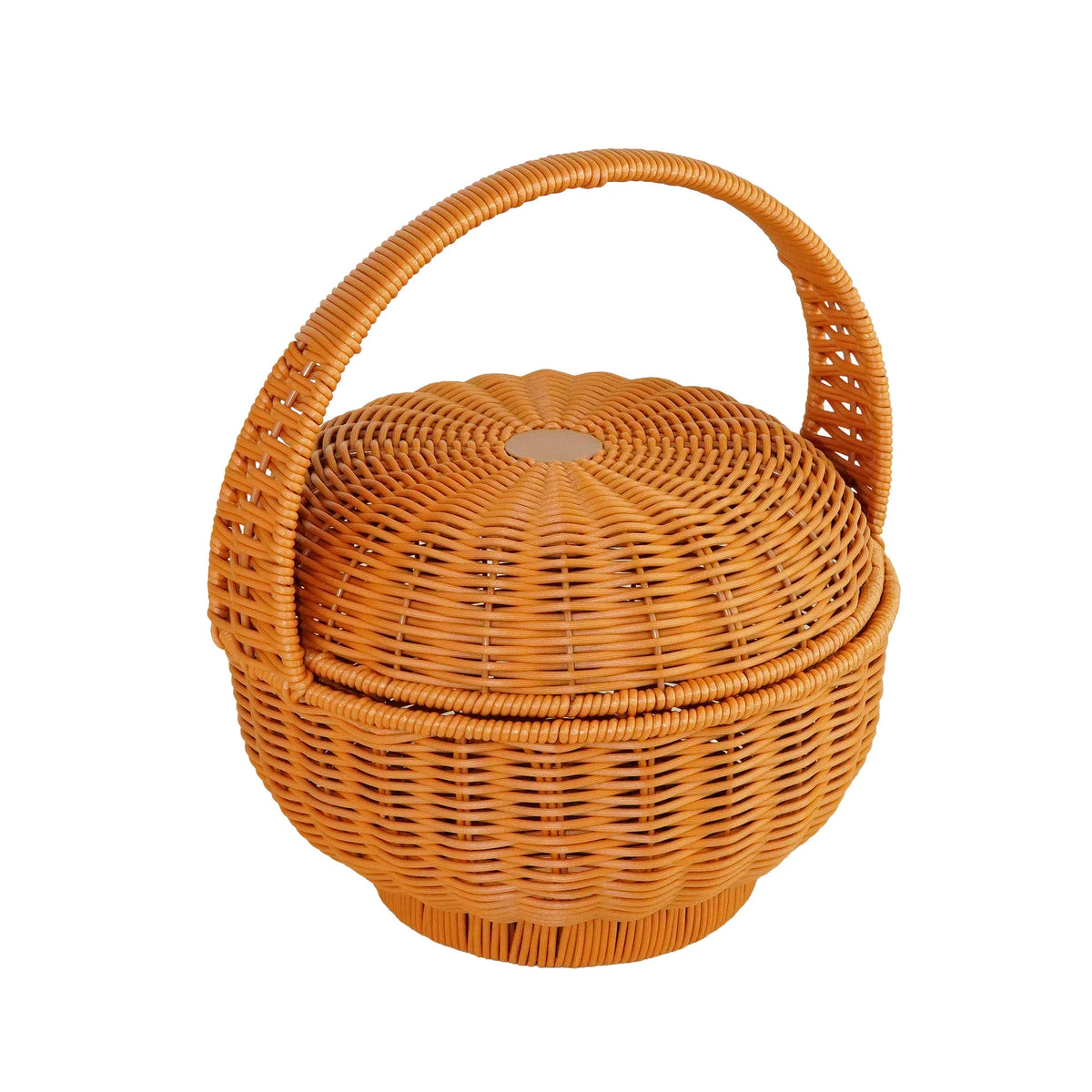 Storage Basket | Natural Woven & Sturdy Handle | 24 x 28 cm