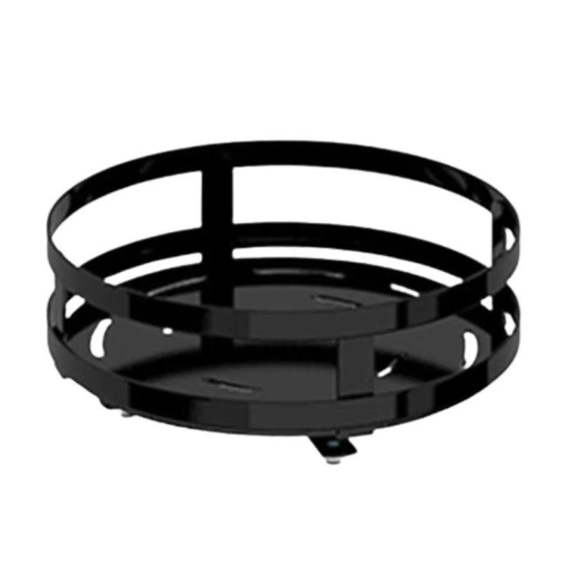 Storage Rack | 360° Rotating Metal Frame & Adjustable Tiers