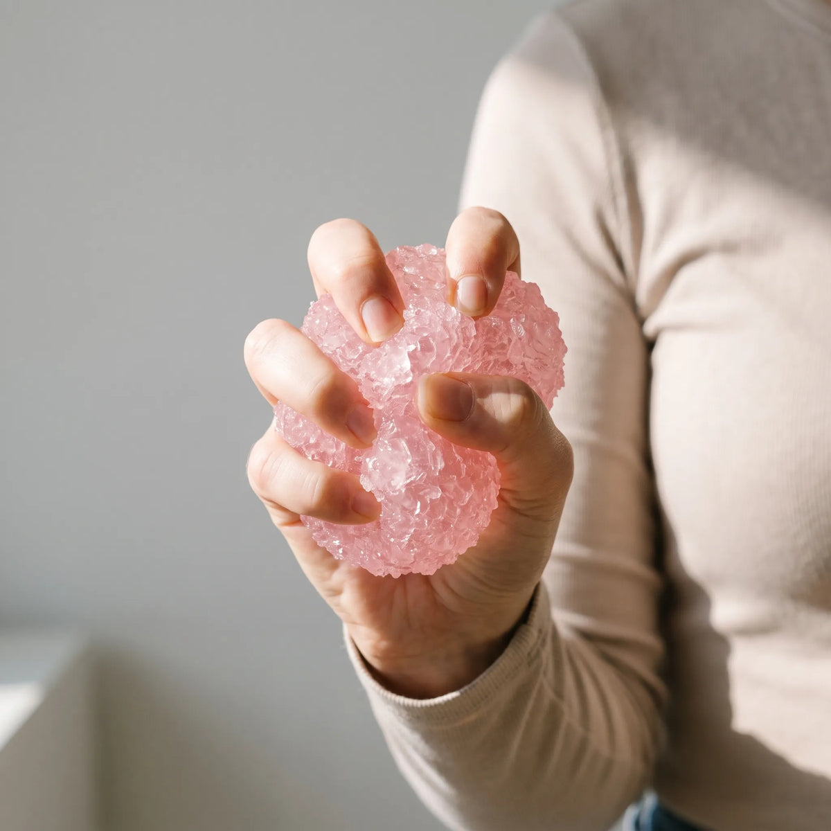 Stress Ball | Textured Surface & Slow-Rebound