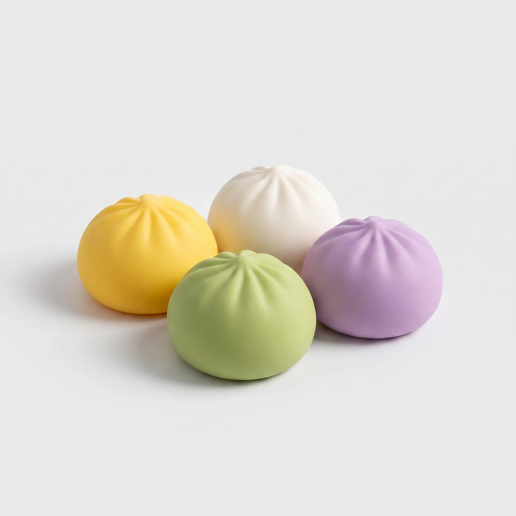 Stress-Relief Toy | Realistic Dumpling & Slow-Rebound