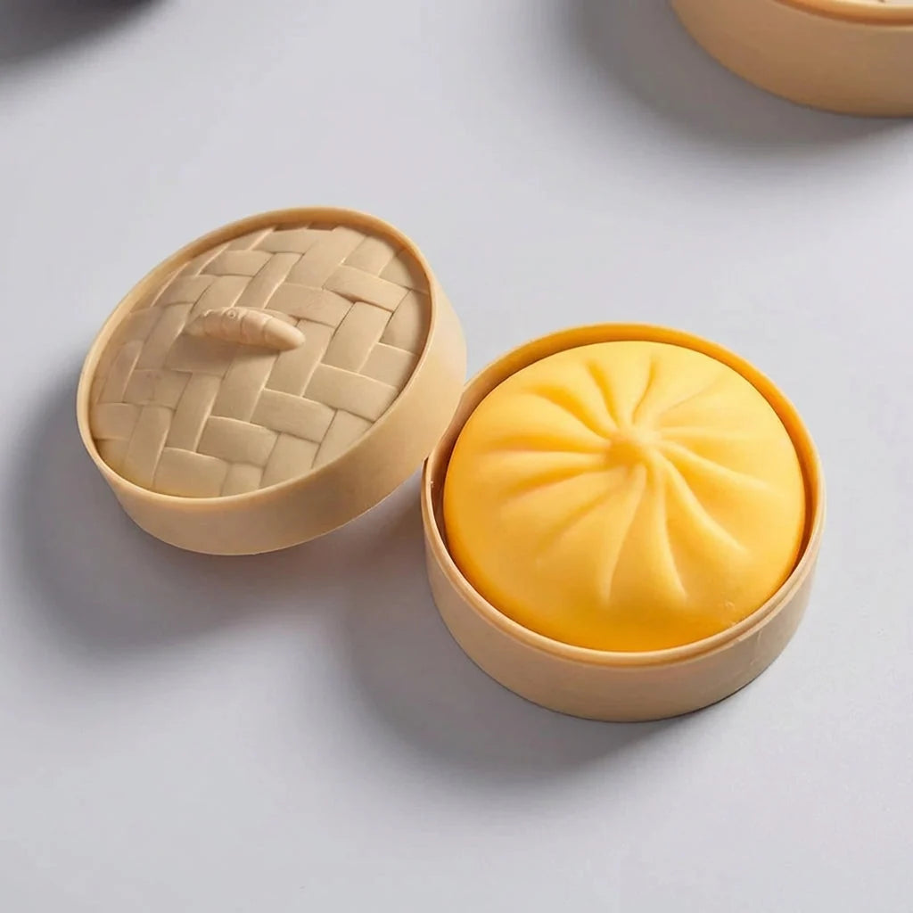 Stress-Relief Toy | Realistic Dumpling & Slow-Rebound