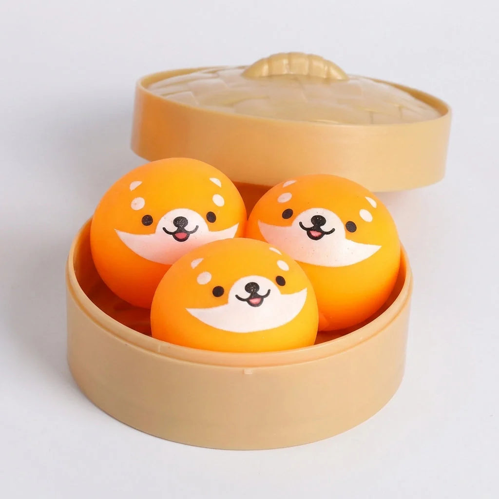 Stress-Relief Toy | Realistic Dumpling & Slow-Rebound