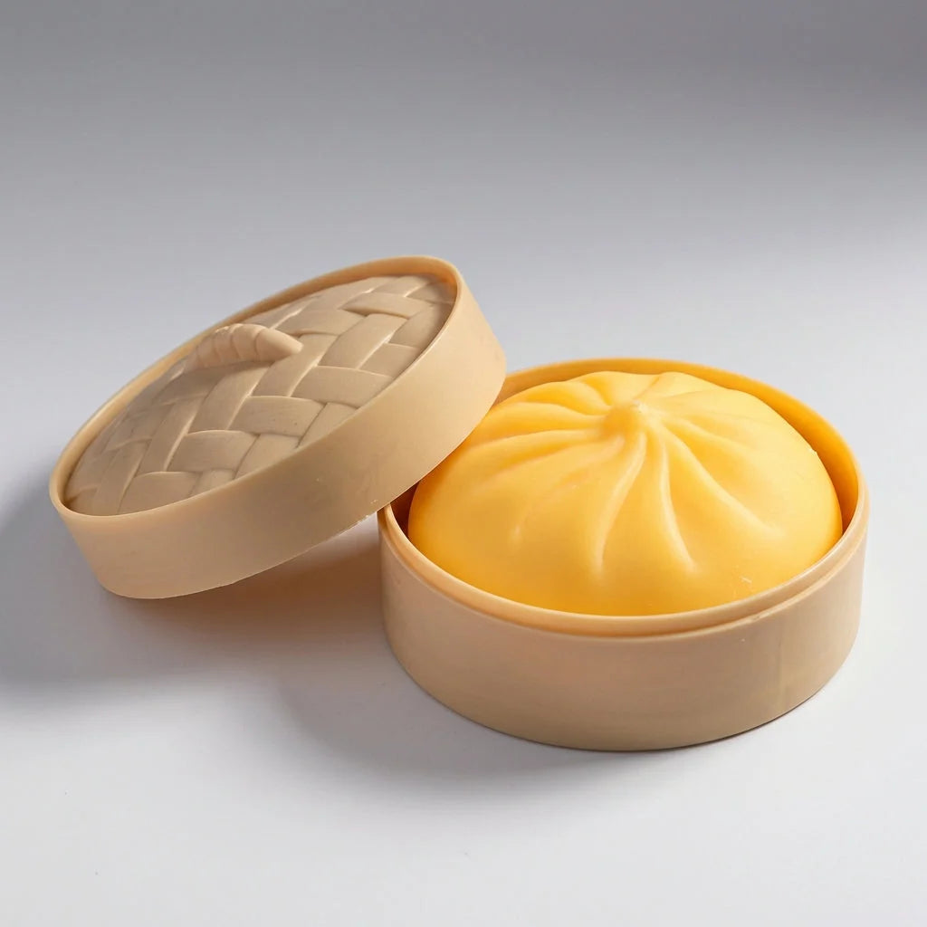 Stress-Relief Toy | Realistic Dumpling & Slow-Rebound