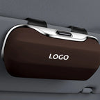 Sunglasses Case | Sun-Visor Clip & Spring-Loaded | Fits Up To 45 mm